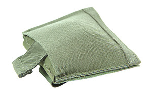Blue Force Gear 10 Speed  Ultralight Dump Pouch  Helium Whisper Attachment  Elastic Construction  Ranger Green HW-M-DP-S-RG