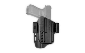 Bravo Concealment Torsion Light Bearing  IWB Concealment Holster  Waistband Clips  Fits Glock 19/19X/23/32/45 w/SureFire X300  Right Hand  Black  Polymer  Does not fit Glock Gen 5 40SW BC40-1005