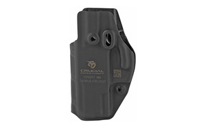 Crucial Concealment Covert IWB  Inside Waistband Holster  Ambidextrous  Kydex  Black  Fits Taurus G2C/G3C 1026