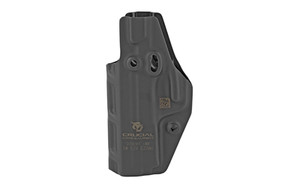 Crucial Concealment Covert IWB  Inside Waistband Holster  Ambidextrous  Kydex  Black  Fits S&W Shield EZ 9/380 1159