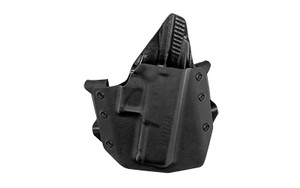 GunfightersINC Ronin  Outside Waistband Holster  Fits CZ P-10C  Kydex Construction  Black  Right Hand RO-CZP10C-0101111