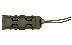 High Speed Gear Polymer Taco  Single Magazine Pouch  Molle  Fits Most Pistol Magazines  Polymer Construction  Olive Drab Green 16PT01OD