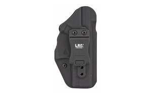 L.A.G. Tactical  Inc. Liberator MK II  Holster  Ambidextrous  Fits Glock 19 23 32  Kydex  Black Finish 70000