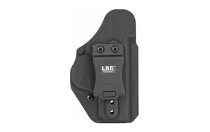 L.A.G. Tactical  Inc. Liberator MK II  Holster  Ambidextrous  Fits S&W M&P Shield 9/40 3.1" Barrel  Kydex  Black Finish 70300
