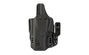 Mission First Tactical Pro Holster  Inside Waistband Holster  Ambidextrous  Black  Glock OEM 19  H3-GL-1-BR1 H8-GL-1
