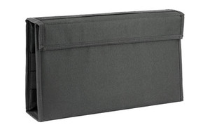 NcSTAR Magazine Wallet  Nylon  Black  Holds up to 8 AR Style Magazines or 16 Pistol Magazines CMW2937B