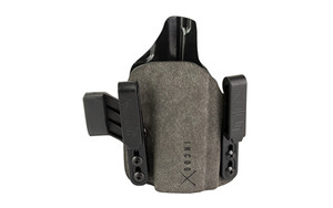 Safariland INCOG-X  Joint Collaboration with Haley Strategic  Inside the Waistband Holster  Fits Sig Sauer P365X-Macro  Microfiber Suede Wrapped Boltaron Construction  Gray  Right Hand INCOG-0-565-A-0-CX2-61