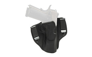 Tagua Tagua Crusader 2-In-1  Inside The Waistband/Outside The Waistband Holster  Right Hand  Leather  Black  Fits 5" 1911s TX-DCH-200 Tagua Tagua Crusader 2-In-1  Inside The Waistband/Outside The Waistband Holster  Right Hand  Leather  Black  Fits 5" 1911s TX-DCH-200