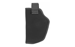 Uncle Mike's Nylon Inside the Pant Holster  With Strap  Size 1  Medium Auto With 4" Barrel  Right Hand  Black 76011