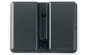 Uncle Mike's Kydex Belt Case  Fits Double Stack/Double Magazine  Black 51361