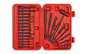 DAC Winchester Punch Set  Brass and Steel. 24 Pieces  Includes Roll Pin Punches WINPUNCH24 DAC Winchester Punch Set  Brass and Steel. 24 Pieces  Includes Roll Pin Punches WINPUNCH24