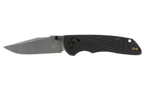 Hogue Deka Folding Knife CPM MagnaCut Stone Tumbled Finish Silver Plain Clip Point Edge 3.25" Blade Black Polyamide Nylon 12 Grips 24379 Hogue Deka Folding Knife CPM MagnaCut Stone Tumbled Finish Silver Plain Clip Point Edge 3.25" Blade Black Polyamide Nylon 12 Grips 24379