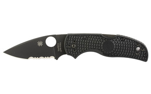 Spyderco Native 5  2.95" Folding Knife  Black Blade  Lightweight  Black C41PSBBK5 Spyderco Native 5  2.95" Folding Knife  Black Blade  Lightweight  Black C41PSBBK5