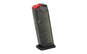 Elite Tactical Systems Group Magazine  9MM  10 Rounds  For Glock 43X  Carbon Smoke SMK-GLK-43X