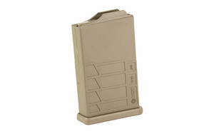 MDT Magazine  Polymer Gen 2  308 Winchester/6.5 Creedmoor  10 Rounds  Flat Dark Earth  Fits Short Action AICS Pattern 104447-FDE