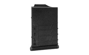 MDT Magazine  6GT  10 Rounds  Fits Short Action AICS Pattern  Polymer Construction  Black 107710-BLK