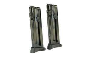 Ruger Magazine  22LR  10 Rounds  Fits Ruger SR22  with Finger Rest  2 Pack  Steel  Blued Finish 90647 Ruger Magazine  22LR  10 Rounds  Fits Ruger SR22  with Finger Rest  2 Pack  Steel  Blued Finish 90647