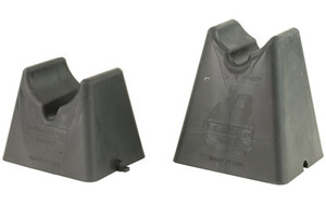 Birchwood Casey Nest Rest 2pc Shooting Rest  Rubber  Black  1 Set BC-48202