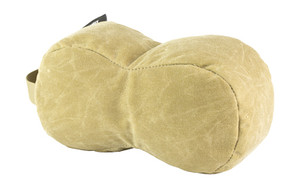 MDT Peanut  Waxed Canvas  Shooting Bag  Spex Lite Fill  10"x3.5"x3"  Army Duck Canvas Construction  Grulla 109068-GRU