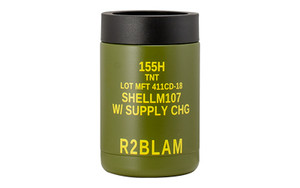 Mission First Tactical Mission First Tactical  M107 155 Howitzer Can Cooler  12 oz  Green DM107-CAN