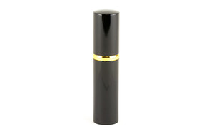 PS Products Hot Lips Pepper Spray  .75 oz.  Lipstick Disguised Pepper Spray  Black LSPS14-BLK