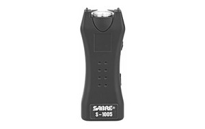 Sabre Stun Gun  Mini  600 000 Volts  Black S-1005-BK
