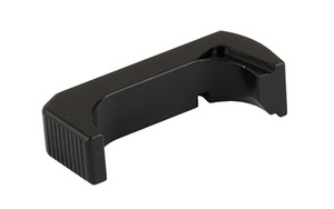 Agency Arms Extended Magazine Release  Fits 4th Generation Glocks  Anodized Finish  Black  Right Hand Only MR-G4-RH-B
