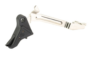 Agency Arms Syndicate  Drop In Trigger  For Glock 9MM/.40/357 Sig (17/19/26/27/19X/45 Gen 5)  Does Not Fit 42/43  Matte Finish  Black SYN-DIT-G5