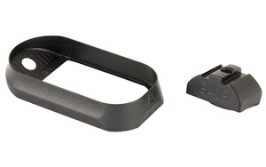 Agency Arms Magwell  No Back Strap  For Glock 19 Gen4  Black Finish MW-G19G4-NBS-B