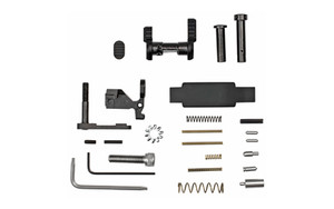 Armaspec AR-15 Lower Parts Kit (Less Trigger Group and Grip)  Fits AR 5.56/.223  Black Finish  This Is NOT a Complete Lower Parts Kit ARM152-BLK