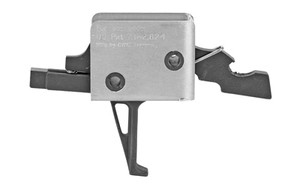 CMC Triggers Single Stage Flat  2.5lb  Small Pin  Trigger  Black  Match Trigger 90503
