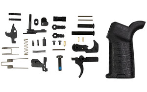CMMG Zeroed Lower Parts Kit  MK3  Lower Receiver Parts Kit with Ambi Safety Selector  Fits AR10  Black 38CA62B CMMG Zeroed Lower Parts Kit  MK3  Lower Receiver Parts Kit with Ambi Safety Selector  Fits AR10  Black 38CA62B
