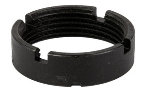 Ergo Grip Castle Nut  Fits AR15/AR10  Steel  Black 4971-B