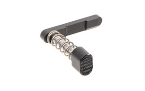 Fortis Manufacturing  Inc. Billet Magazine Catch and Release  Nitride Finish  Black  Fits AR-15 AR15-BMCR-BLK Fortis Manufacturing  Inc. Billet Magazine Catch and Release  Nitride Finish  Black  Fits AR-15 AR15-BMCR-BLK