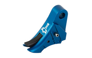 Glockmeister TYR  Trigger  Blue Shoe/Black Safety  For Glock Gen 5 TYRG5BLUBLKS