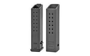 KRISS USA  Inc Magazine Extension  10MM  +18 Rounds  Black  Fits Kriss VECTOR  3 Pack KVA-MX2K10BL01
