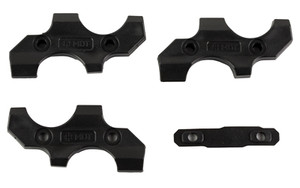 MDT Spare Round Holder  Black  Polymer Construction  Fits M-LOK  Holds (2) Rounds 105248-BLK