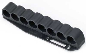 Mesa Tactical 8-Shell Side Saddle  12 Gauge  Rugged  Reliable On-gun Shotshell Carriers  Fits Remington 870  Black 90420
