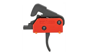 Patriot Ordnance Factory Single Stage Drop-In Trigger System  4.5 Pound Pull Weight  Curved  Includes Trigger  Disconnect  and Hammer 00457 Patriot Ordnance Factory Single Stage Drop-In Trigger System  4.5 Pound Pull Weight  Curved  Includes Trigger  Disconnect  and Hammer 00457