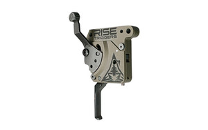 Rise Armament Reliant Pro  Single Stage Trigger  Flat  1 to 3Lbs  Fits Remington 700  Flat Dark Earth/Black  Includes Bolt Release RA-735-F-BC Rise Armament Reliant Pro  Single Stage Trigger  Flat  1 to 3Lbs  Fits Remington 700  Flat Dark Earth/Black  Includes Bolt Release RA-735-F-BC