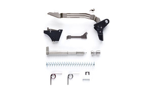 Timney Triggers Alpha Competition  Pivot Trigger  3LB Pull Weight  Fits GLOCK Generation 3/4  NP3 Coated  Black ALPHAGLOCKPIVOT3-4