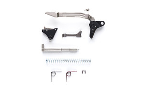 Timney Triggers Alpha Competition  Pivot Trigger  3LB Pull Weight  Fits GLOCK Genertion 5  NP3 Coated  Black Alpha Glock Pivot 5 Black