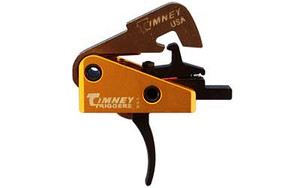 Timney Triggers Trigger  Solid  4 Lbs  Fits AR10  Not Adjustable  Black Finish 670