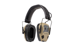 Allen Company ULTRX Bionic Fuse E-Muff  Electronic Earmuff  NRR 22dB  Bluetooth 5.3  Rechargeable  Rubberized Protective Coating  Flat Dark Earth 4151 Allen Company ULTRX Bionic Fuse E-Muff  Electronic Earmuff  NRR 22dB  Bluetooth 5.3  Rechargeable  Rubberized Protective Coating  Flat Dark Earth 4151