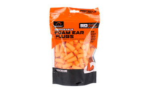 Walker's Ear Plug  Foam  Orange  50 Pairs Per Bag GWP-FP50-BAG