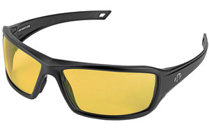 Walker's IKON  Forge Full Frame Shooting Glasses  Black Frame  Amber Lens GWP-IKNFF2-AMB Walker's IKON  Forge Full Frame Shooting Glasses  Black Frame  Amber Lens GWP-IKNFF2-AMB