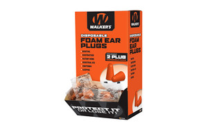 Walker's Ear Plug  Foam  Orange  200 Individually Packaged Pairs per Box GWP-FOAMPLUG200BX Walker's Ear Plug  Foam  Orange  200 Individually Packaged Pairs per Box GWP-FOAMPLUG200BX