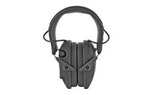 Walker's Razor  Freedom Slim Electronic Earmuff  US Flag Logo  Two Hi-Gain Omnidirectional Microphones  Low Noise/Frequency Tuned for Natural Sound Clarity  Hi-Def Sound Output w/ Audio Input Jack GWP-RSEMFS-FLG
