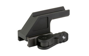 American Defense Mfg. AD-B2  Quick Detach Mount  1.93" Height  Fits Trijicon ACOG  Anodized Finish  Black AD-B2-H-STD