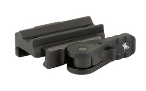 American Defense Mfg. AD-B2  Quick Detach Mount  Lower 1/3  Fits Trijicon ACOG  Anodized Finish  Black AD-B2-L-STD